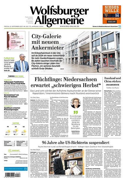 Wolfsburger Allgemeine Zeitung